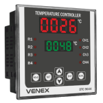 4 Channel Temperature Controller & Indicator