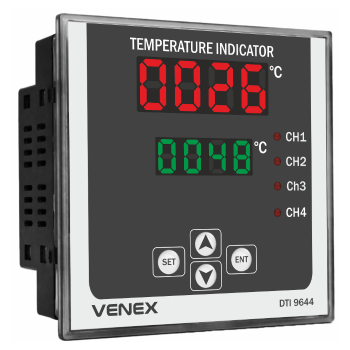4 Channel Temperature Controller & Indicator