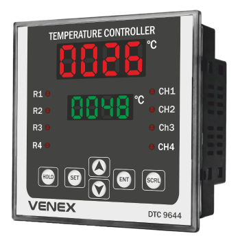 4 Channel Temperature Controller & Indicator