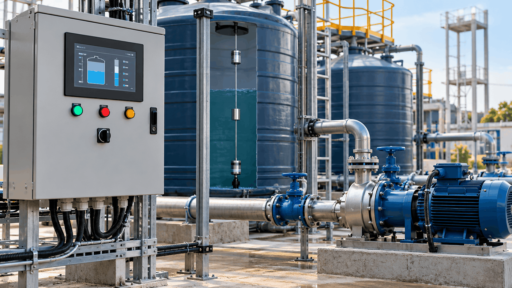 Automatic Water Level Controllers: Smarter Water Management for Industrial Applications