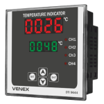 4 Channel Temperature Controller & Indicator