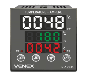 3 Line Temperature + Ampere Controller