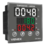 3 Line Temperature + Ampere Controller