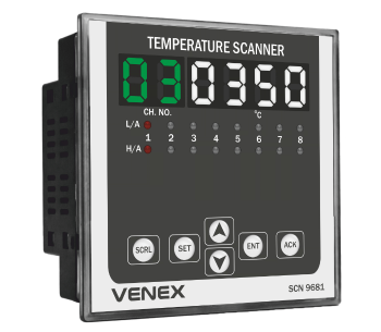 8 Channel Temperature Scanner